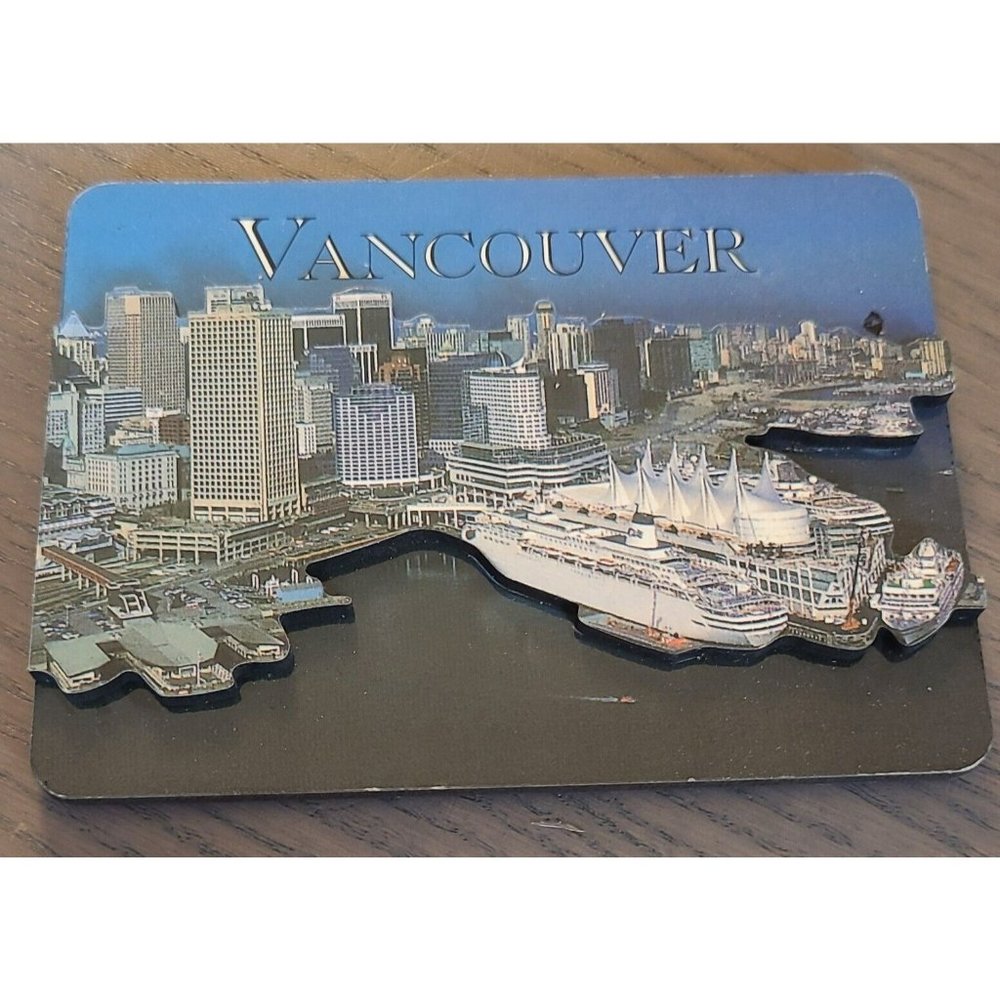 Vancouver Vintage Souvenir Refrigerator Magnet